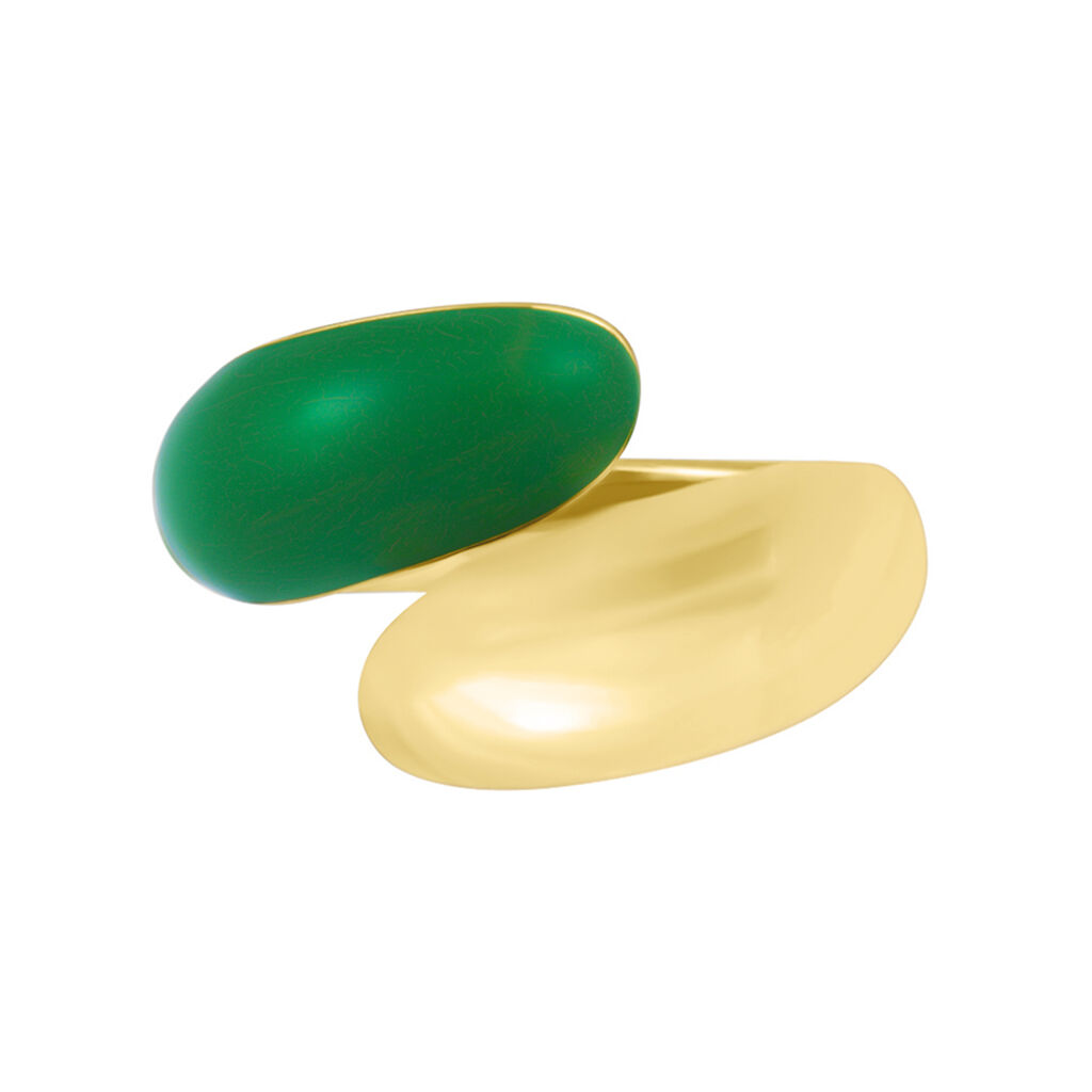 Anello Contrarie Lady Sweet Acciaio Dorato - Anelli Colorati Donna | Stroili