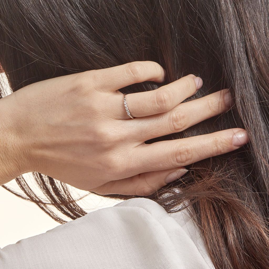 Anello Silver Elegance Argento Rodiato Cubic Zirconia