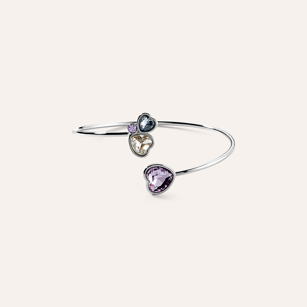 Bangle Violet Ottone Cristallo