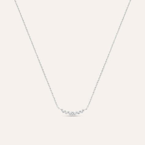 Collana Silver Elegance Argento Rodiato Cubic Zirconia - Collane Donna | Stroili