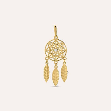 Pendente Poème Oro Giallo Cubic Zirconia - Ciondoli Donna | Stroili