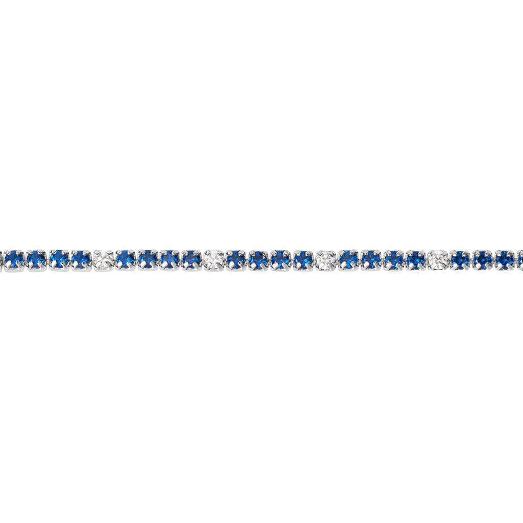 Bracciale Tennis Gentleman Argento Rodiato Cubic Zirconia - Bracciali Uomo | Stroili