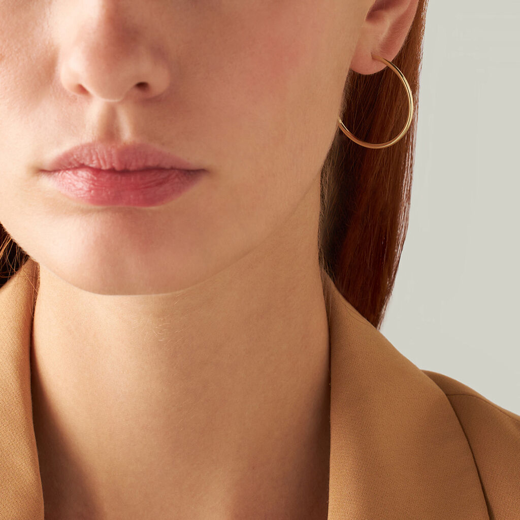 Orecchini A Cerchio Toujours Oro Giallo - Orecchini a Cerchio Donna | Stroili