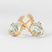 Orecchini Lobo Punto Luce Amélie Oro Giallo Ametista Cubic Zirconia - Orecchini a Lobo Donna | Stroili