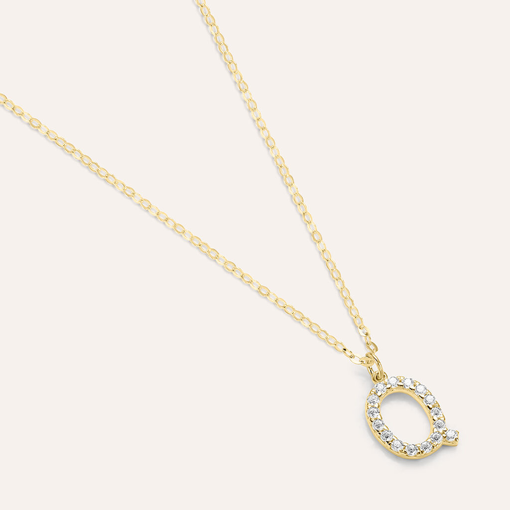 Collana Claire Oro Giallo Cubic Zirconia