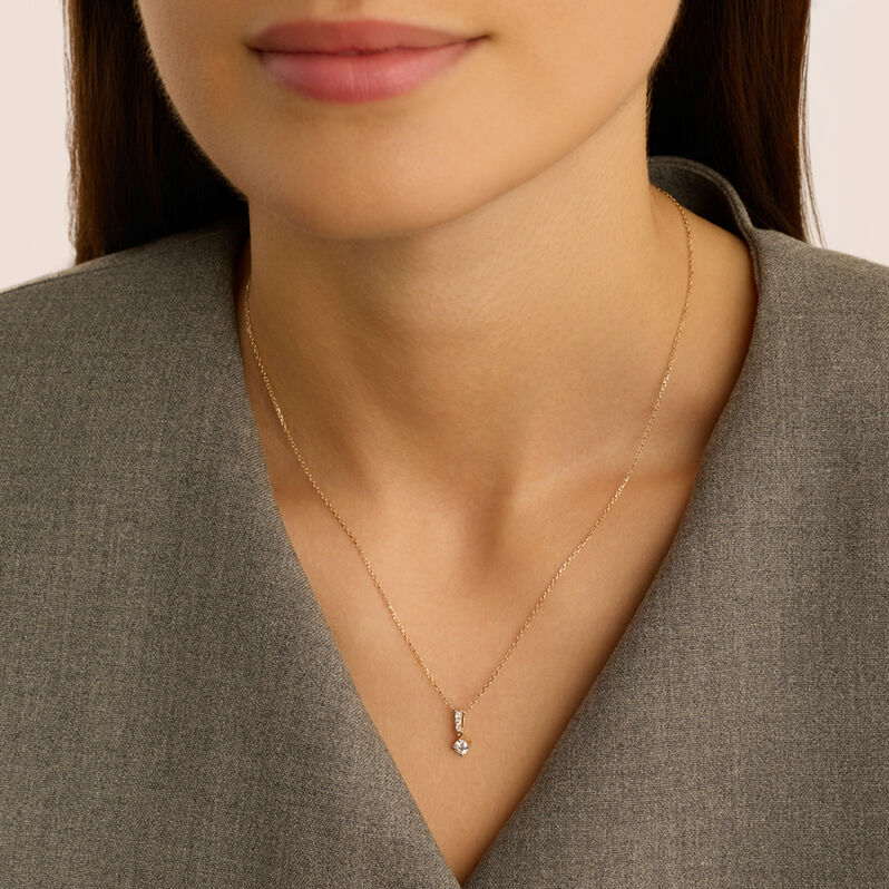 Collana Diamade Glam Oro Giallo Diamante Lab-Grown - Collane Donna | Stroili