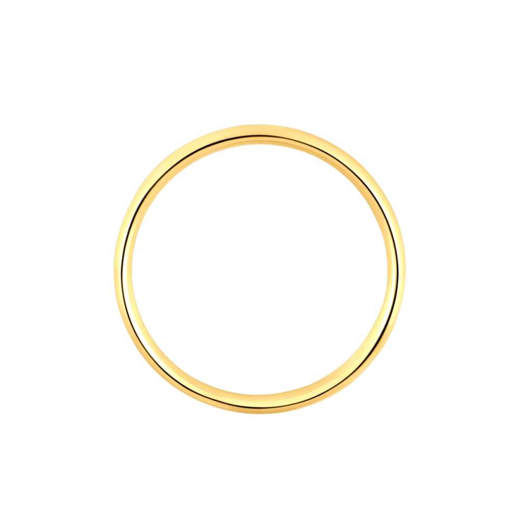 Fede Comoda Leggera 2.5 mm Oro Giallo - Anelli con Incisione Unisex | Stroili