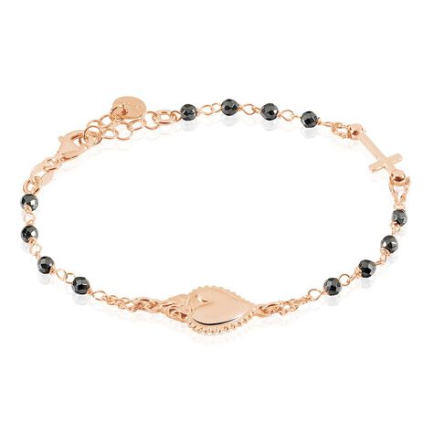 Bracciale Rosario Silver Soul Argento Rosa Cristallo - Bracciali con Rosario Donna | Stroili