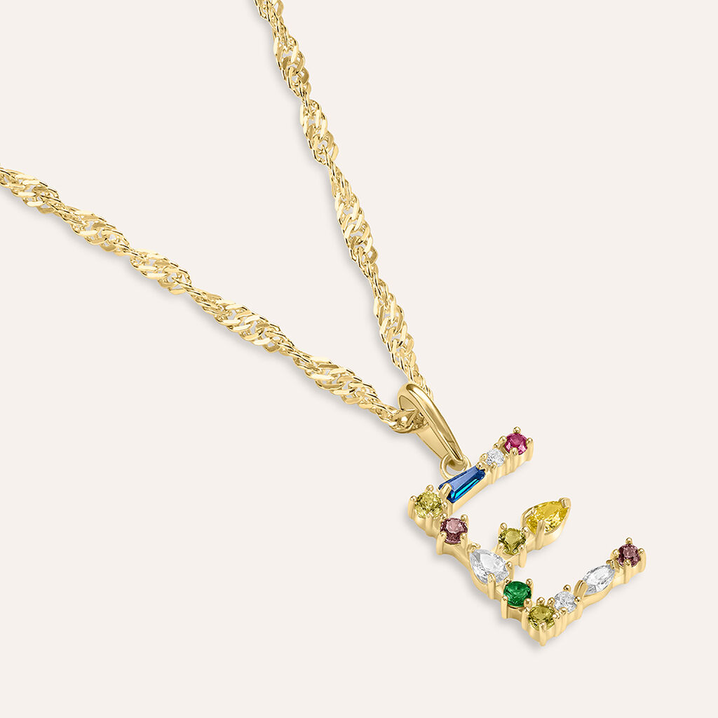 Pendente Claire Oro Giallo Cubic Zirconia