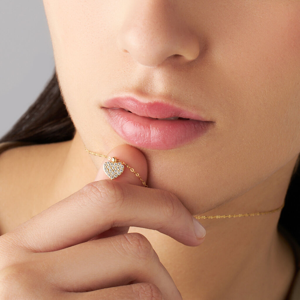 Collana Claire Oro Giallo Cubic Zirconia - Collane Donna | Stroili