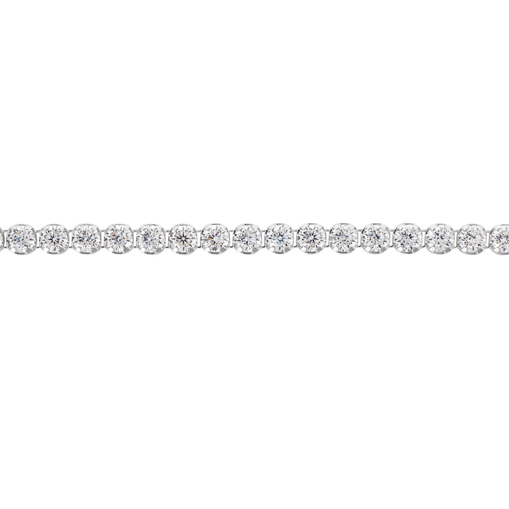 Bracciale Tennis Silver Elegance Argento Rodiato Cubic Zirconia