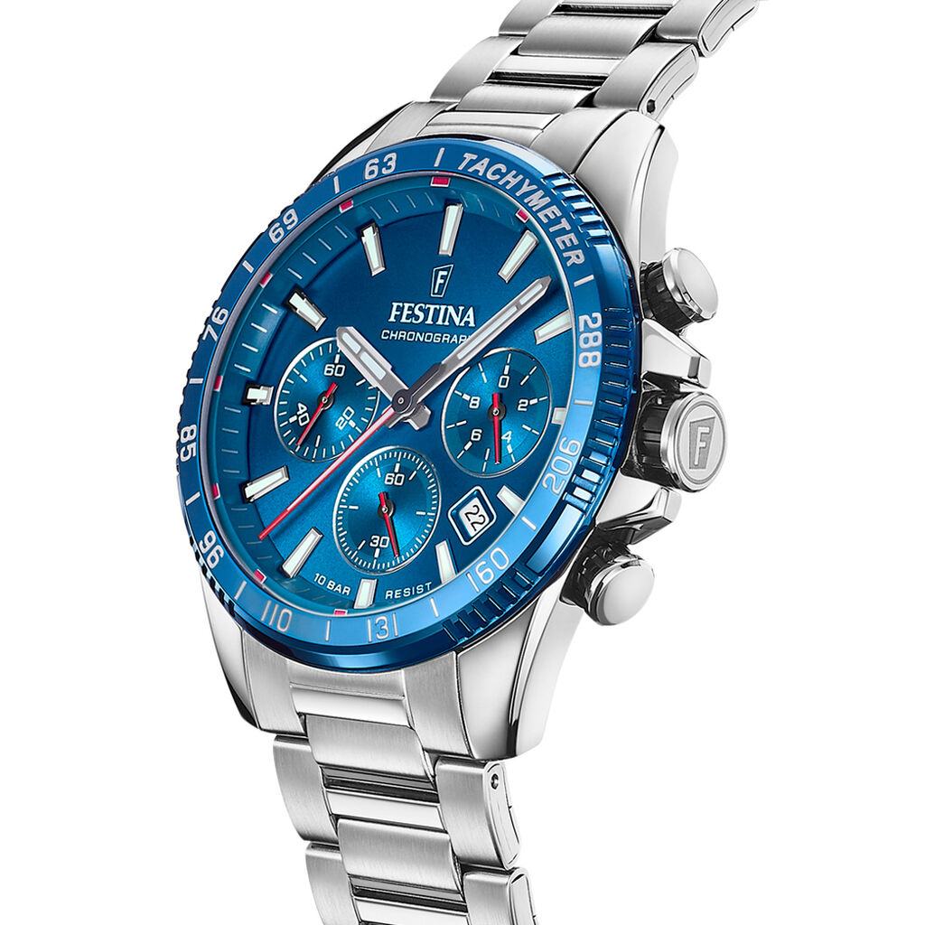 Orologio Al Quarzo Festina Timeless Chronograph F20560/3 - Orologi con Datario Uomo | Stroili