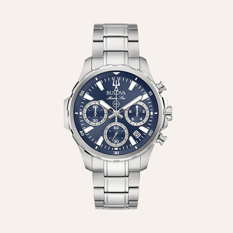 Orologio Al Quarzo Bulova Marine Star 96b466 - Orologi con Datario Uomo | Stroili