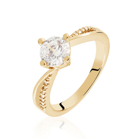 Anello Golden Dream Placcato Oro Giallo Cubic Zirconia - Anelli con Pietre Donna | Stroili