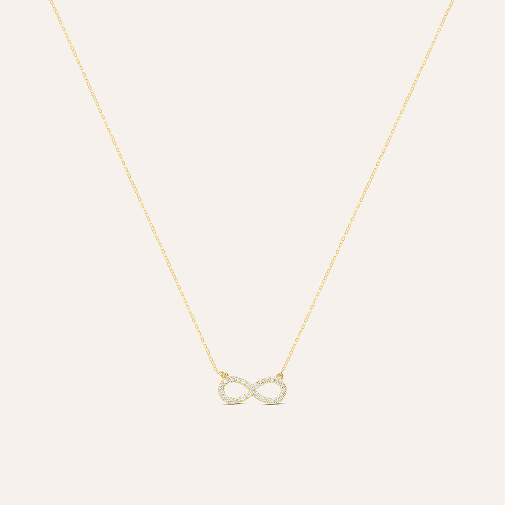 Collana Claire Oro Giallo Cubic Zirconia