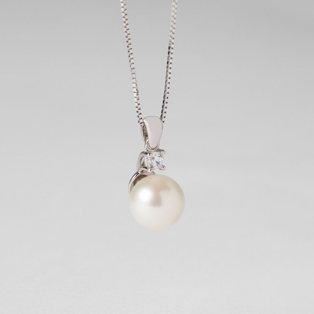 Collana Di Perle Bianche A Chicco Di Riso In Oro 18 Kt - I Gioielli Del Mare - Foto 6