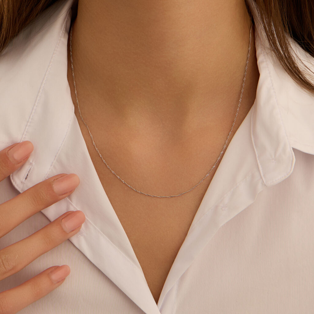 Catenina Poème Oro Bianco