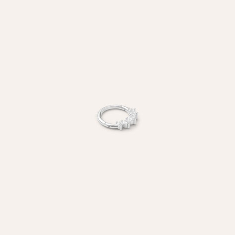 Piercing Orecchio Daith Bon Ton Oro Bianco Cubic Zirconia - Piercing Orecchio Donna | Stroili