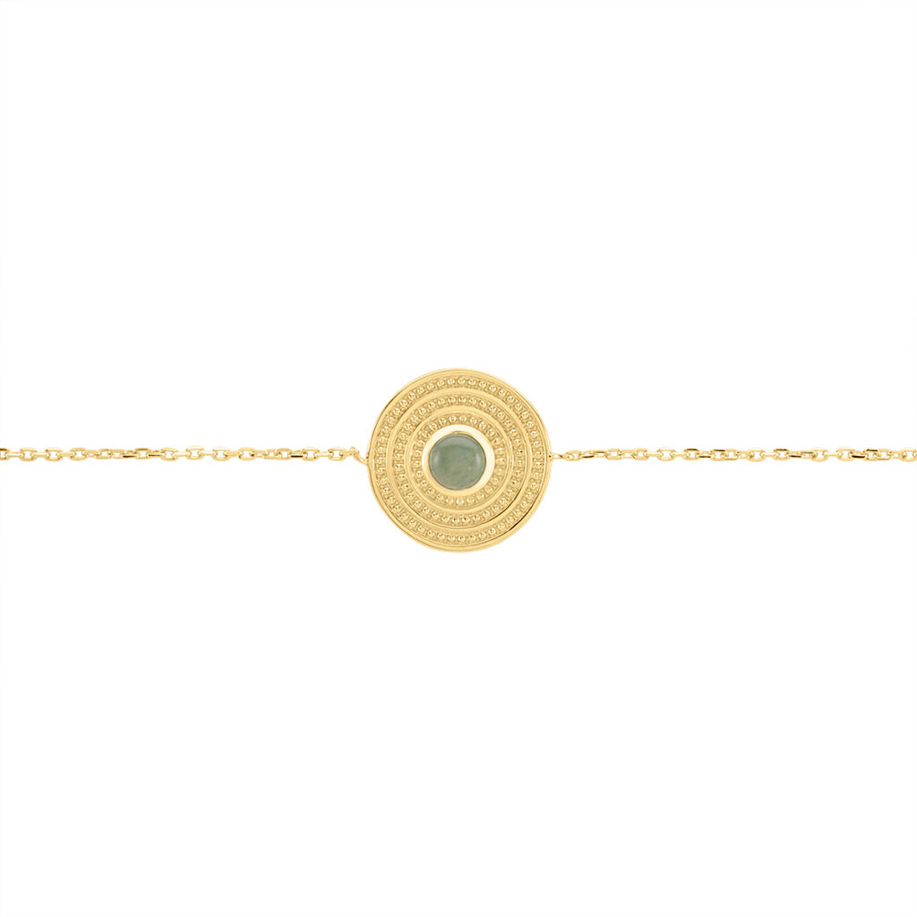 Bracciale Golden Dream Placcato Oro Giallo Avventurina - Bracciali Amicizia Donna | Stroili