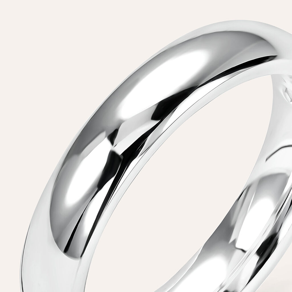 Fede Comoda 4 mm Oro Bianco