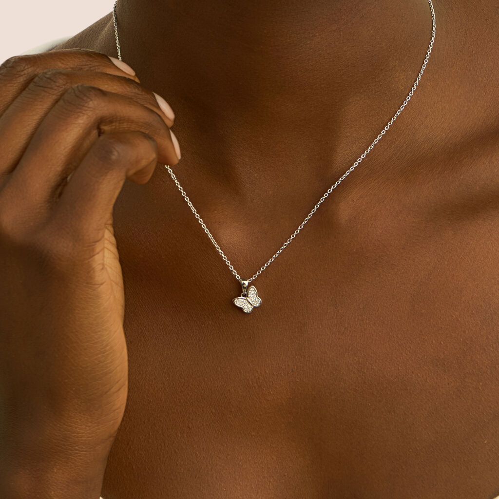 Collana Silver Moments Argento Rodiato Cubic Zirconia - Collane Donna | Stroili