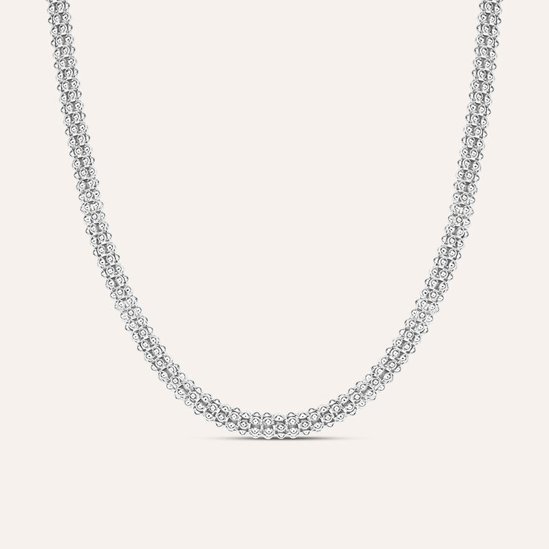 Catena Silver Collection Argento Rodiato - Collane Catena Donna | Stroili