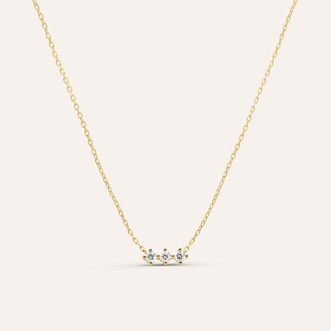 Collana Diamade Glam Oro Giallo Diamante Lab-Grown - Collane Donna | Stroili