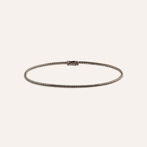 Bracciale Tennis L'homme Diamant Oro Bianco Diamante - Bracciali Tennis Uomo | Stroili