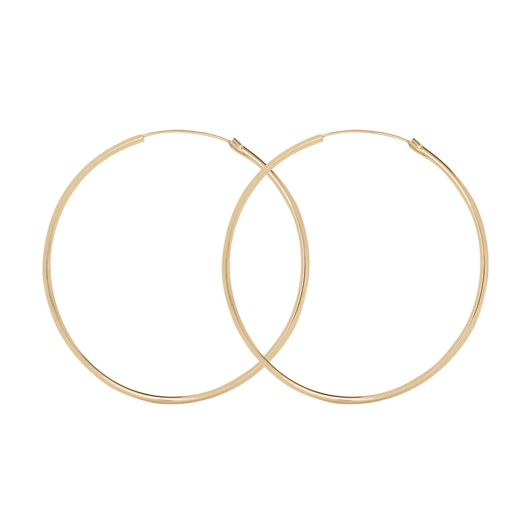 Orecchini A Cerchio Golden Dream Placcato Oro Giallo