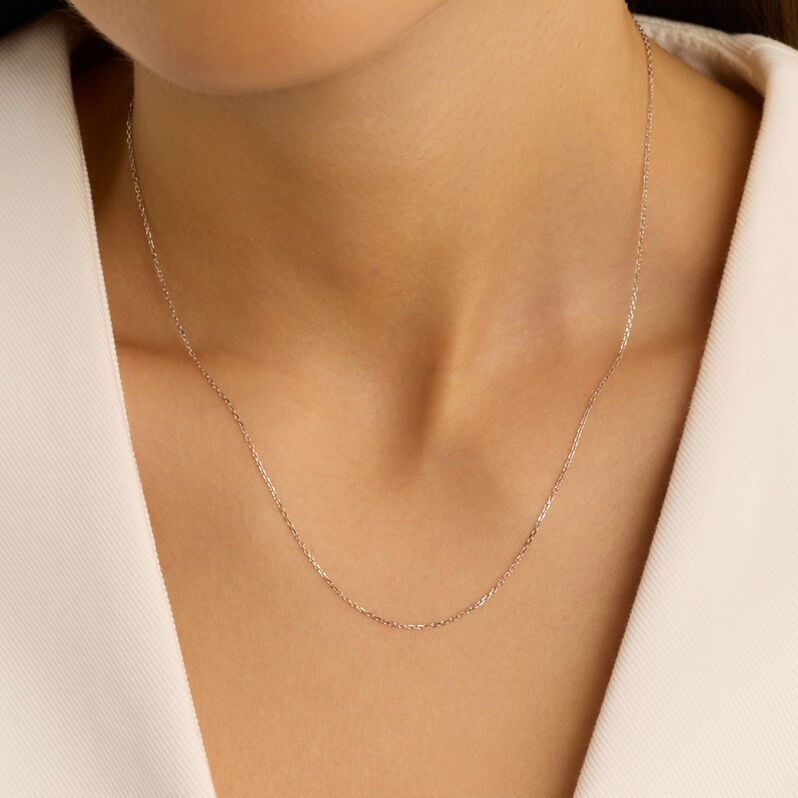 Catenina Poème Oro Bianco - Catenina Donna | Stroili