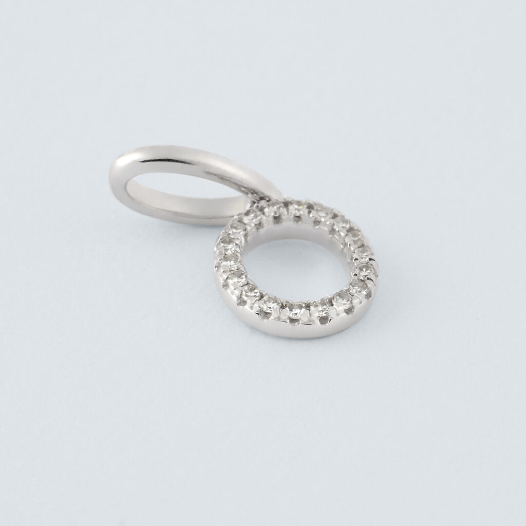 Pendente Sophia Oro Bianco Diamante - Ciondoli Donna | Stroili