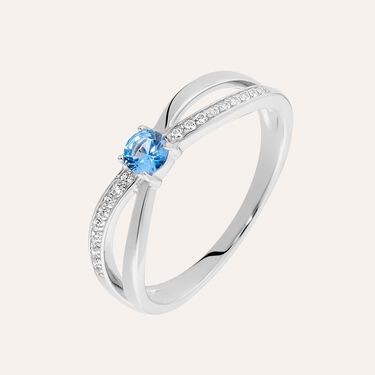 Anello Silver Rainbow Argento Rodiato Cubic Zirconia