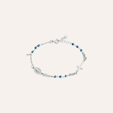 Bracciale Rosario Silver Soul Argento Rodiato Cristallo