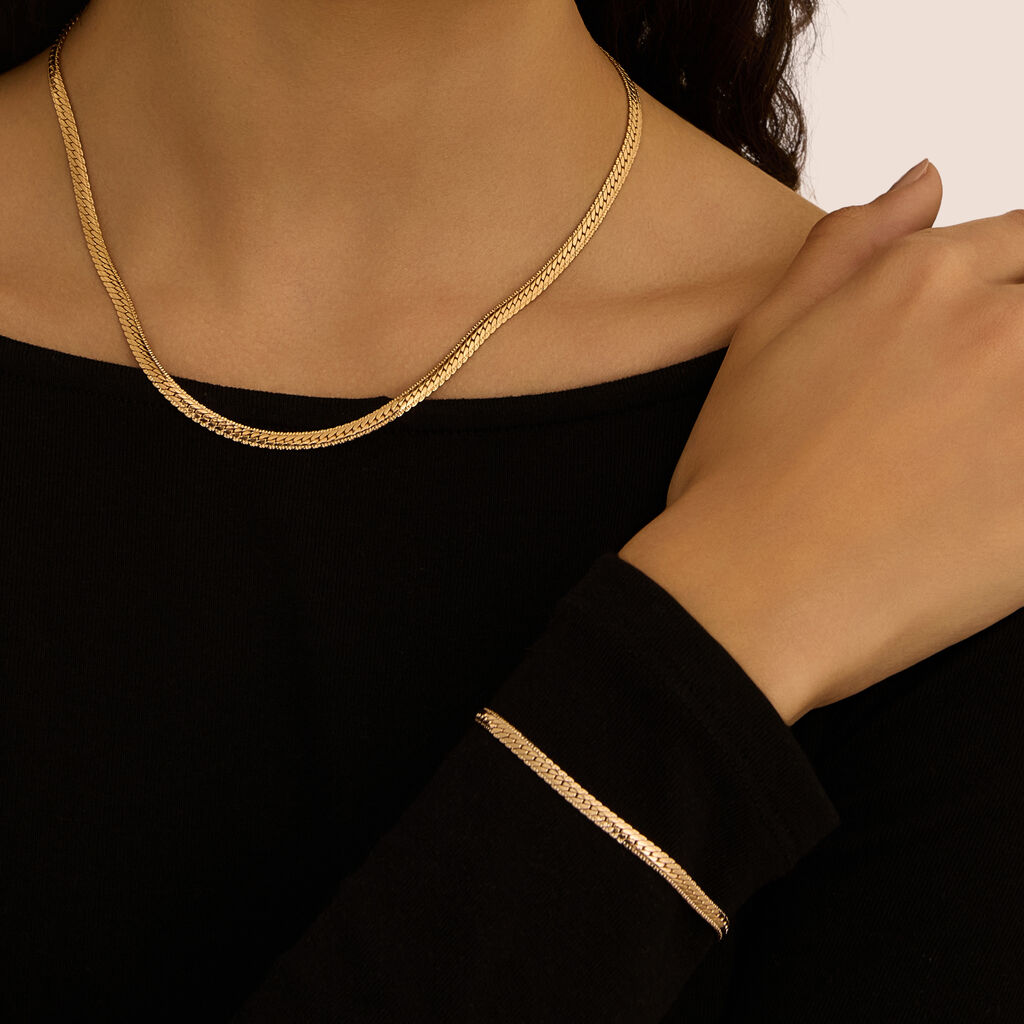 Bracciale Catena Golden Dream Placcato Oro Giallo