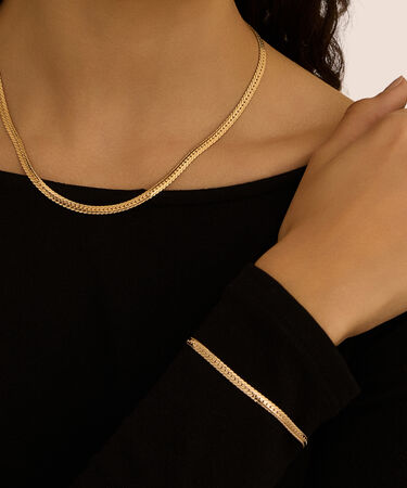 Bracciale Catena Golden Dream Placcato Oro Giallo