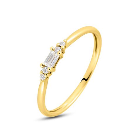 Anello Fantasia Claire Oro Giallo Cubic Zirconia - Anelli con Pietre Donna | Stroili