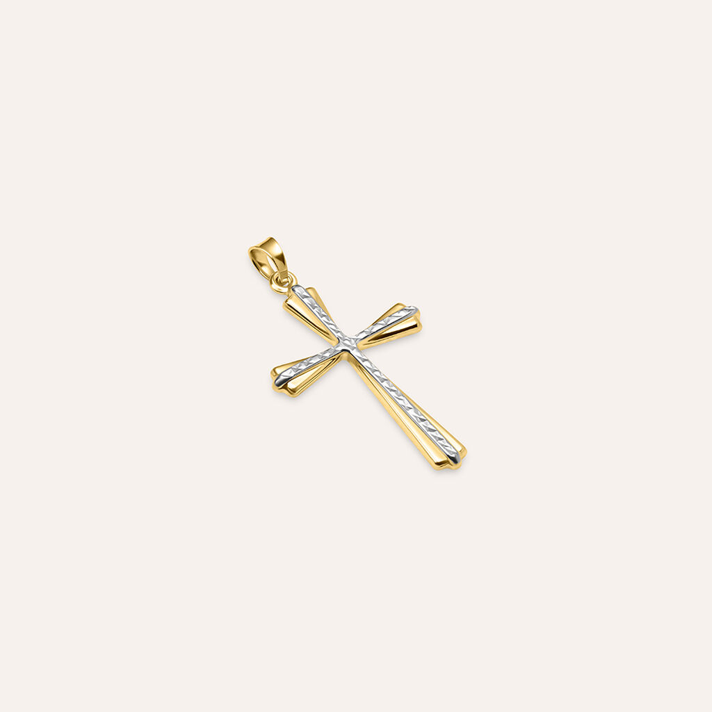 Pendente Holy Oro Bicolore