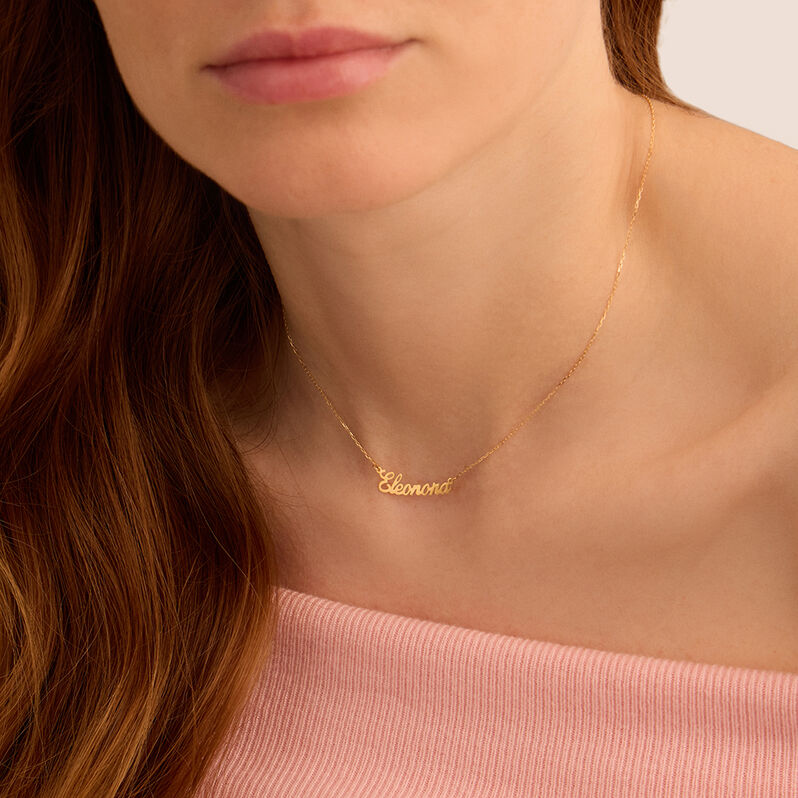 Collana Eleonora Gold Names Oro Giallo - Collane Unisex | Stroili