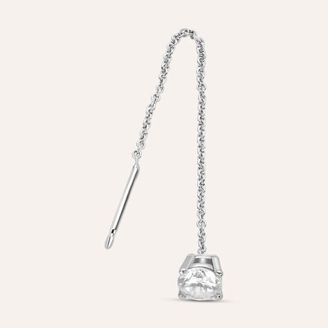 Orecchini Pendenti Punto Luce Silver Elegance Argento Rodiato Cubic Zirconia - Orecchini Pendenti Donna | Stroili