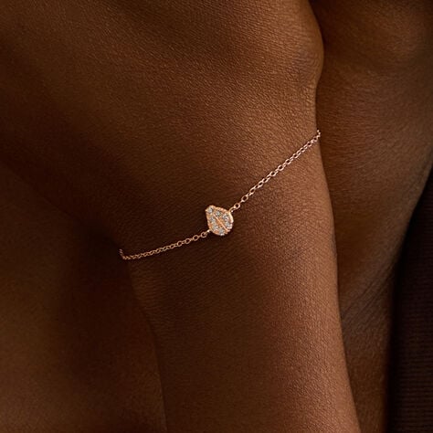 Bracciale Silver Moments Argento Rosa Cubic Zirconia - Bracciali Amicizia Donna | Stroili