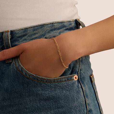 Bracciale Catena Colette Oro Giallo - Bracciali Unisex | Stroili
