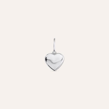 Pendente Love Beats Argento Rodiato