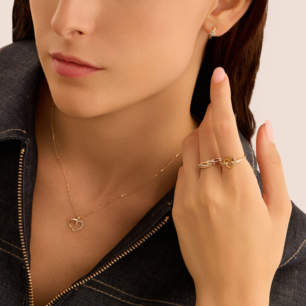 Collana Sophia Oro Giallo Diamante