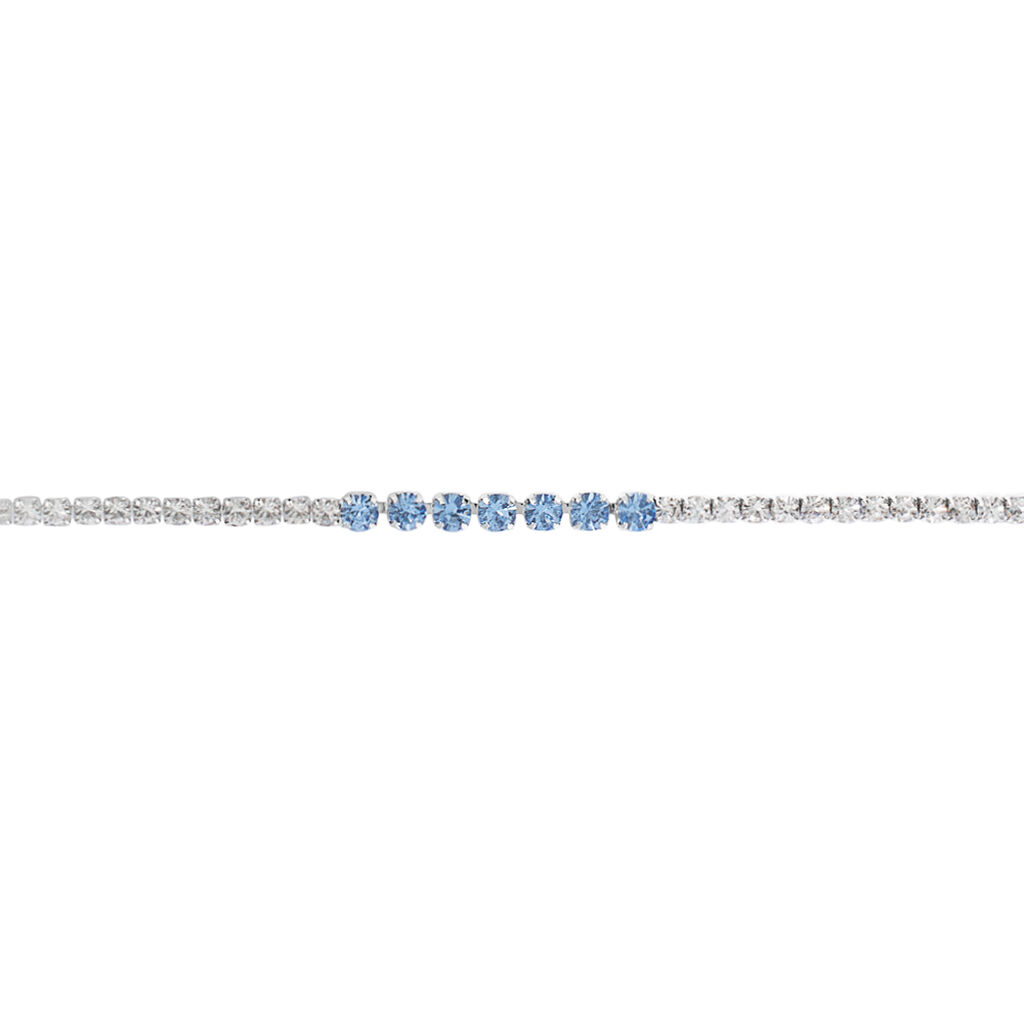 Bracciale Tennis Romantic Shine Metallo Cristallo - Bracciali Tennis Donna | Stroili
