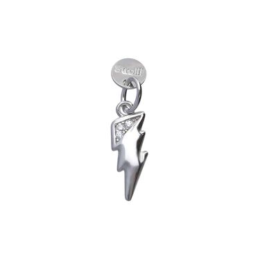 Pendente Love Beats Argento Rodiato Cubic Zirconia