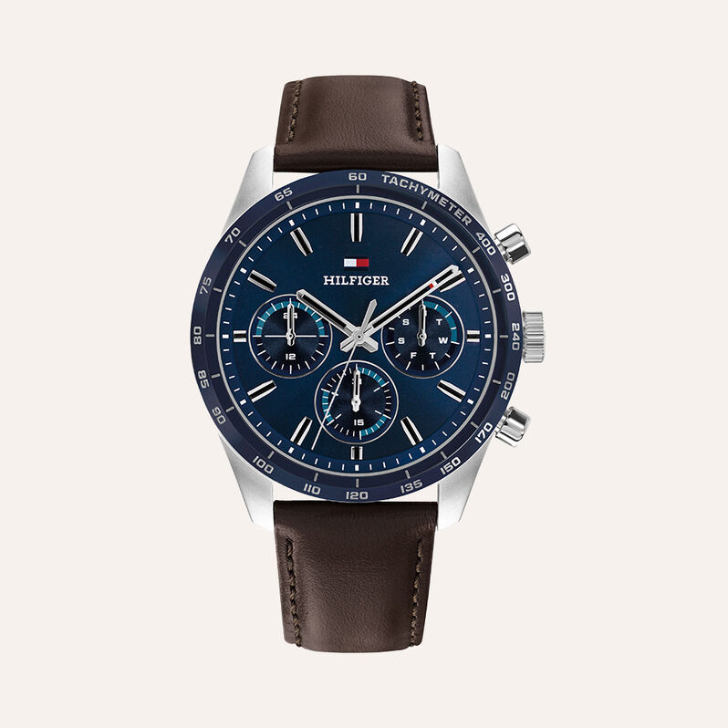 Orologio Al Quarzo Tommy Hilfiger Hampton 1792276 - Orologi Cronografo Uomo | Stroili