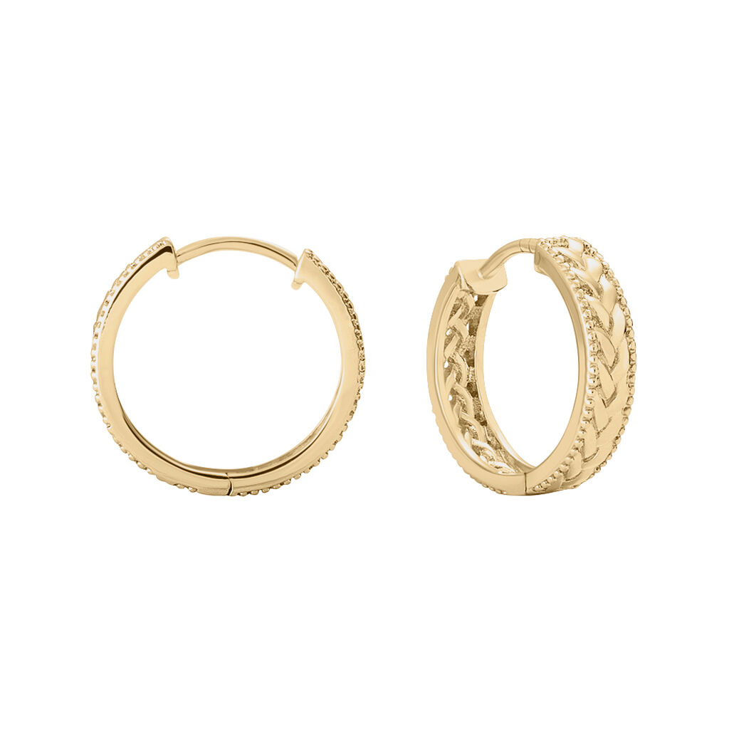 Orecchini A Cerchio Golden Dream Placcato Oro Giallo - Orecchini a Cerchio Donna | Stroili