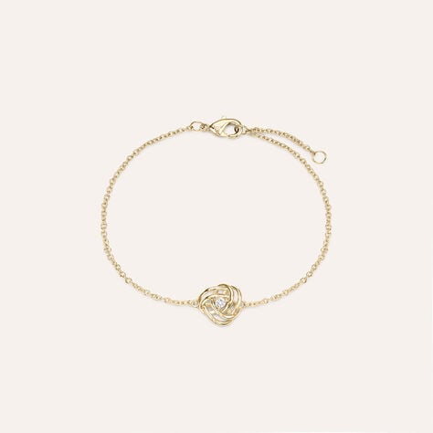 Bracciale Golden Dream Placcato Oro Giallo Cubic Zirconia - Bracciali Amicizia Donna | Stroili