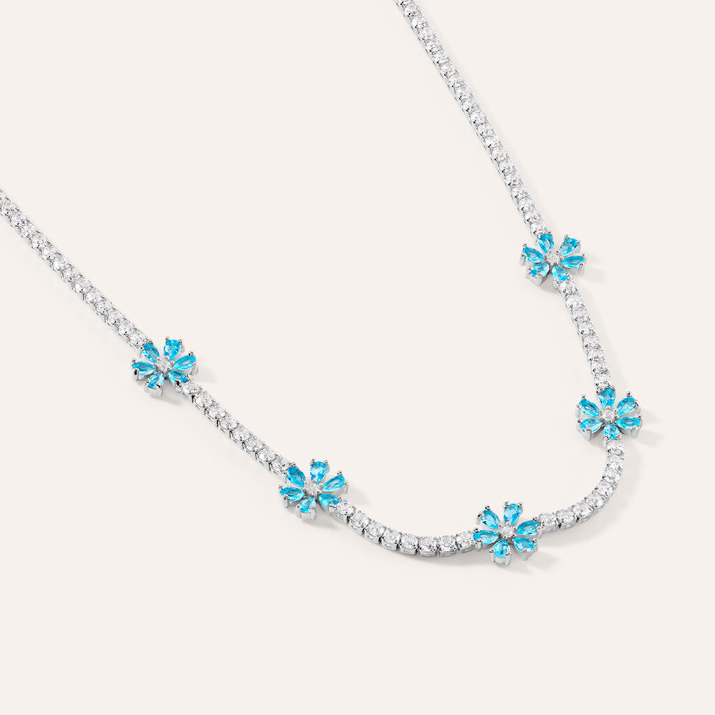 Collana Romantic Shine Ottone Cristallo