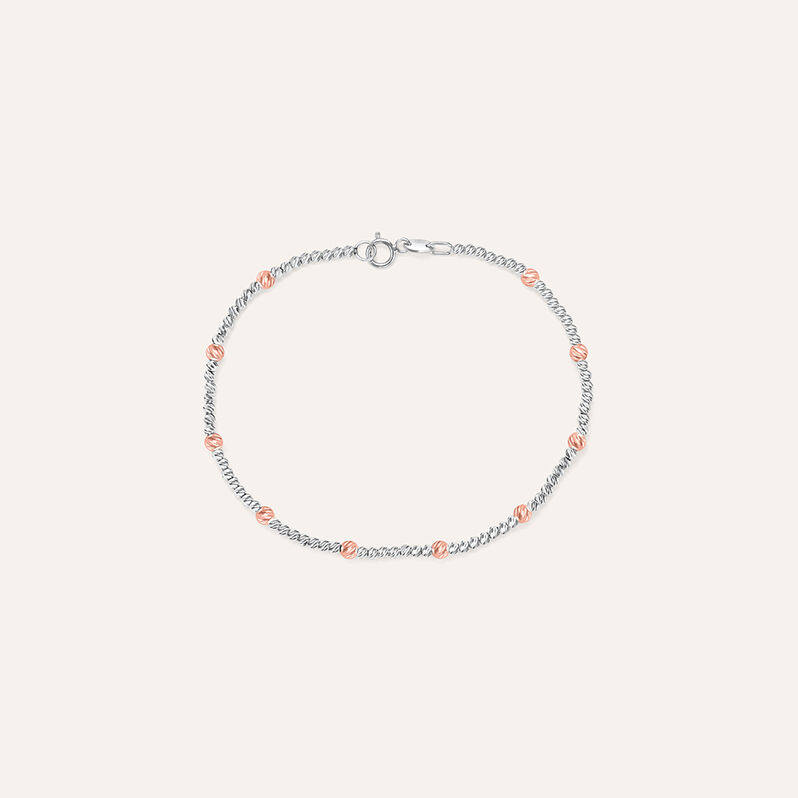 Bracciale Golden Lover Oro Bicolore - Bracciali Donna | Stroili